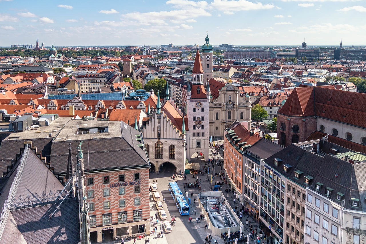 Ansicht Stadt München