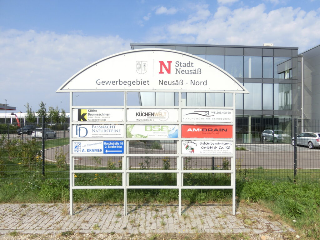 Gewerbeflächen in Neusäß; cima 2018