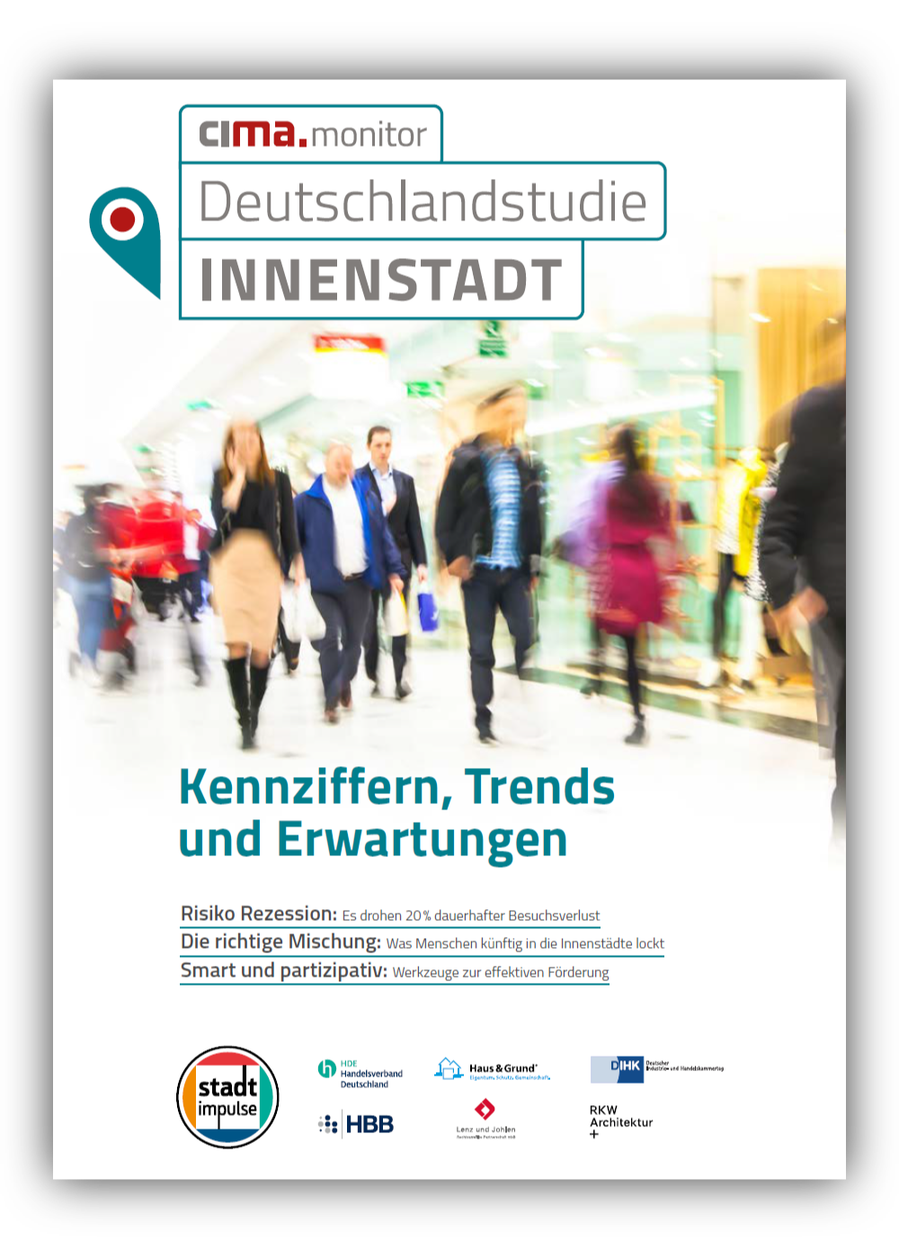 Titelblatt Deutschlandstudie Innenstadt 2022