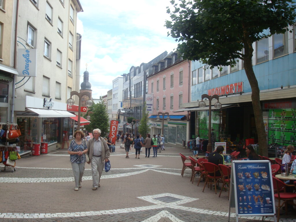 Haupteinkaufslage Hauptstraße