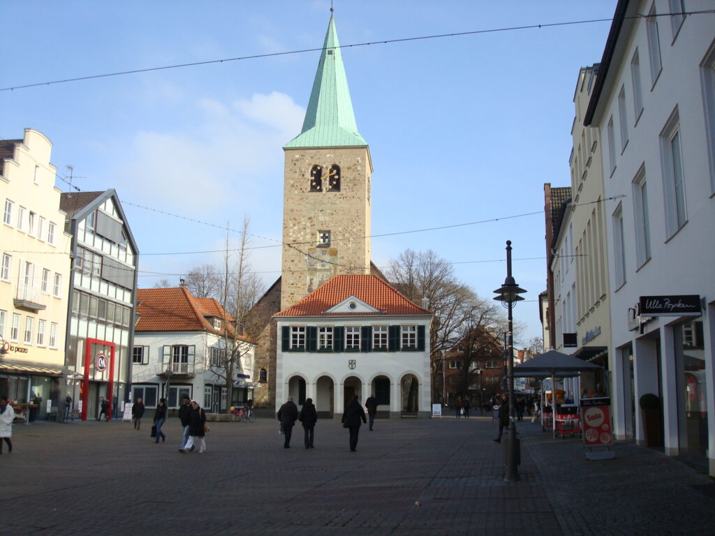 Der Marktplatz in Dorsten - die gute Stube der Stadt