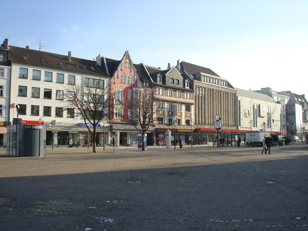 Einzelhandelsbesatz am Aplerbecker Marktplatz