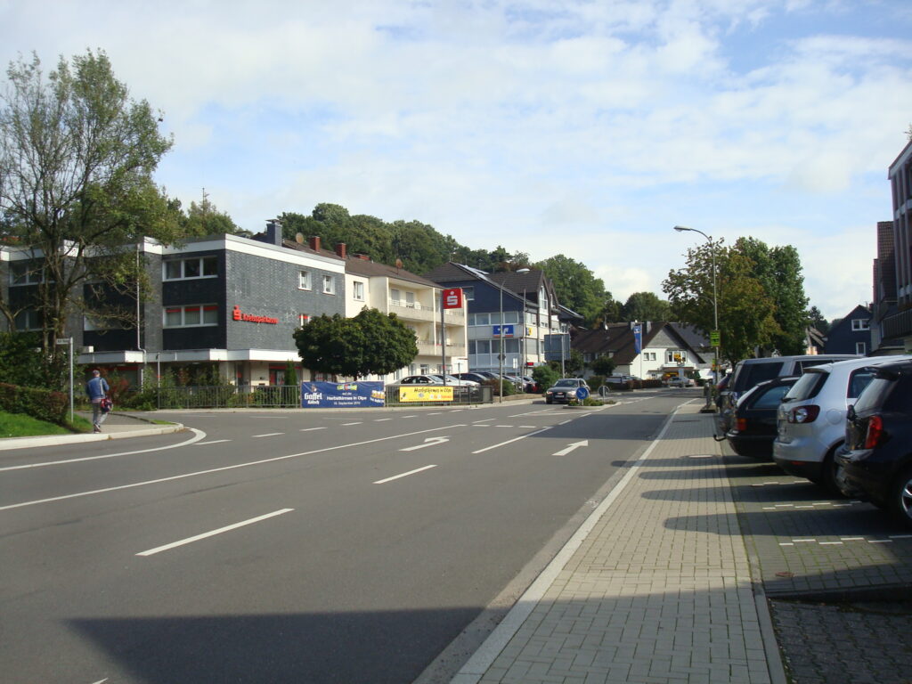 Ortskernlage Kürten, Wipperfürther Straße