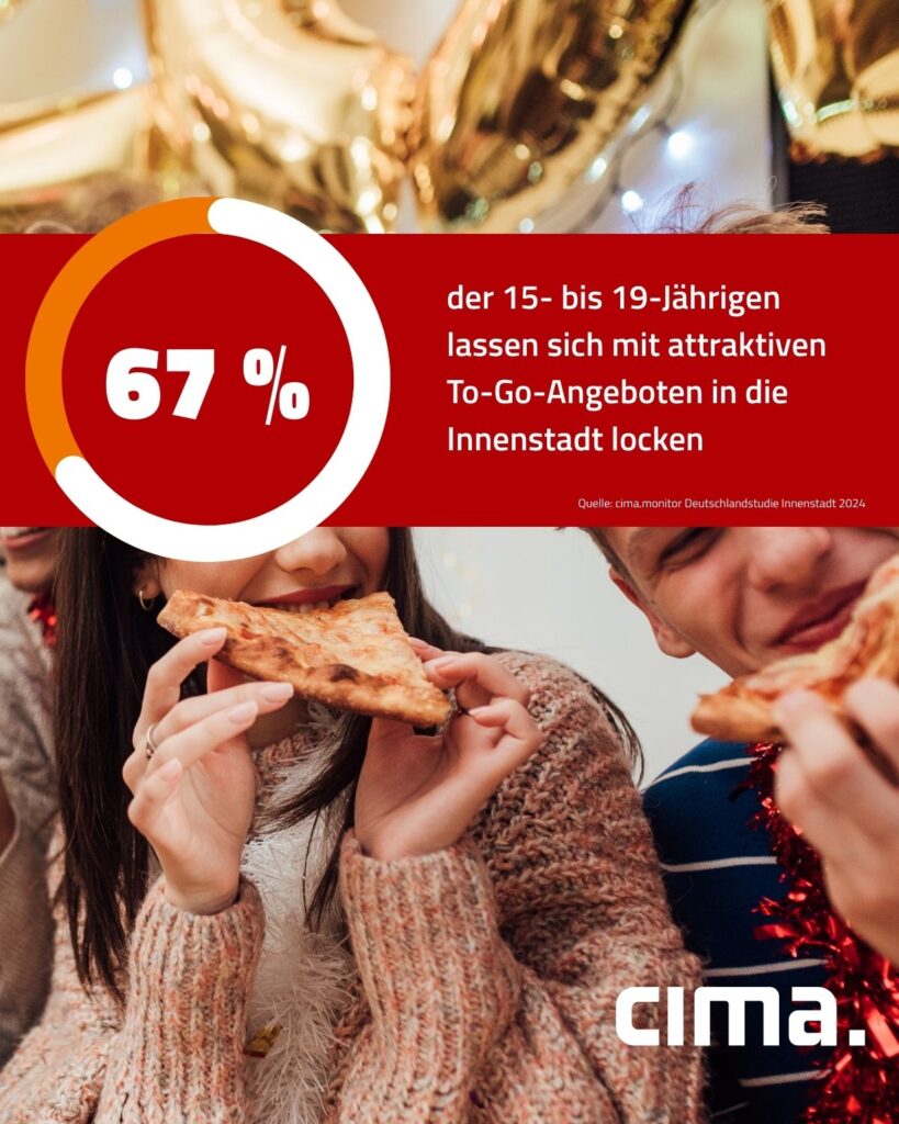 attraktive To-Go-Angebote locken junge Menschen