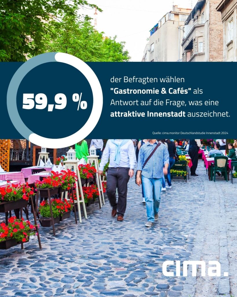 Gastronomie zeichnet eine attraktive Innenstadt aus
